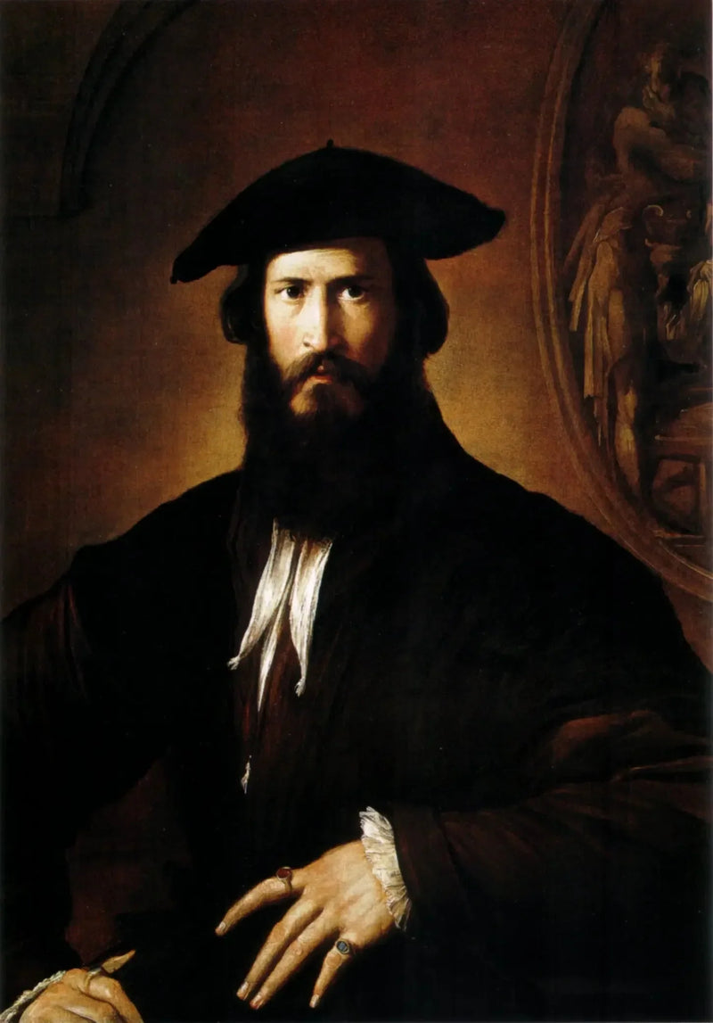 ภาพเหมือนของผู้ชาย - Parmigianino