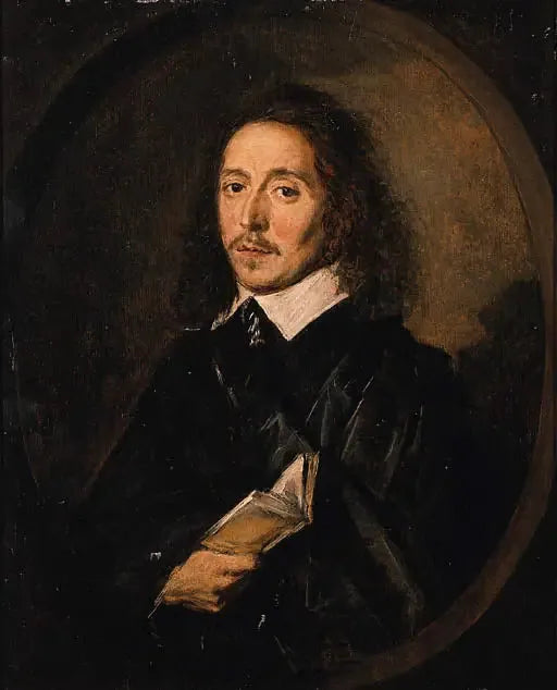 ภาพเหมือนของชายคนหนึ่งถือหนังสือเปิด - Frans Hals