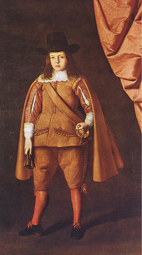 ภาพเหมือนของหนุ่มนัก aristocrat (Juan Francisco de la Cerda Enríquez de Ribera, Marqués de Cogolludo) - Francisco de Zurbarán