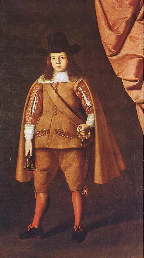 ภาพเหมือนของหนุ่มนัก aristocrat (Juan Francisco de la Cerda Enríquez de Ribera, Marqués de Cogolludo) - Francisco de Zurbarán