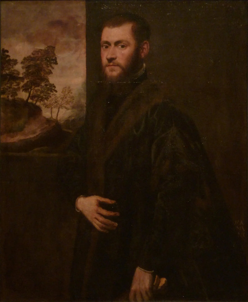 ภาพเหมือนของหนุ่มหนุ่มสุภาพบุรุษ - Jacopo Tintoretto