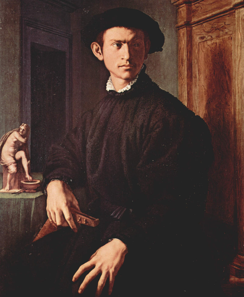 ภาพเหมือนของชายหนุ่มคนหนึ่งกับลูท - Bronzino
