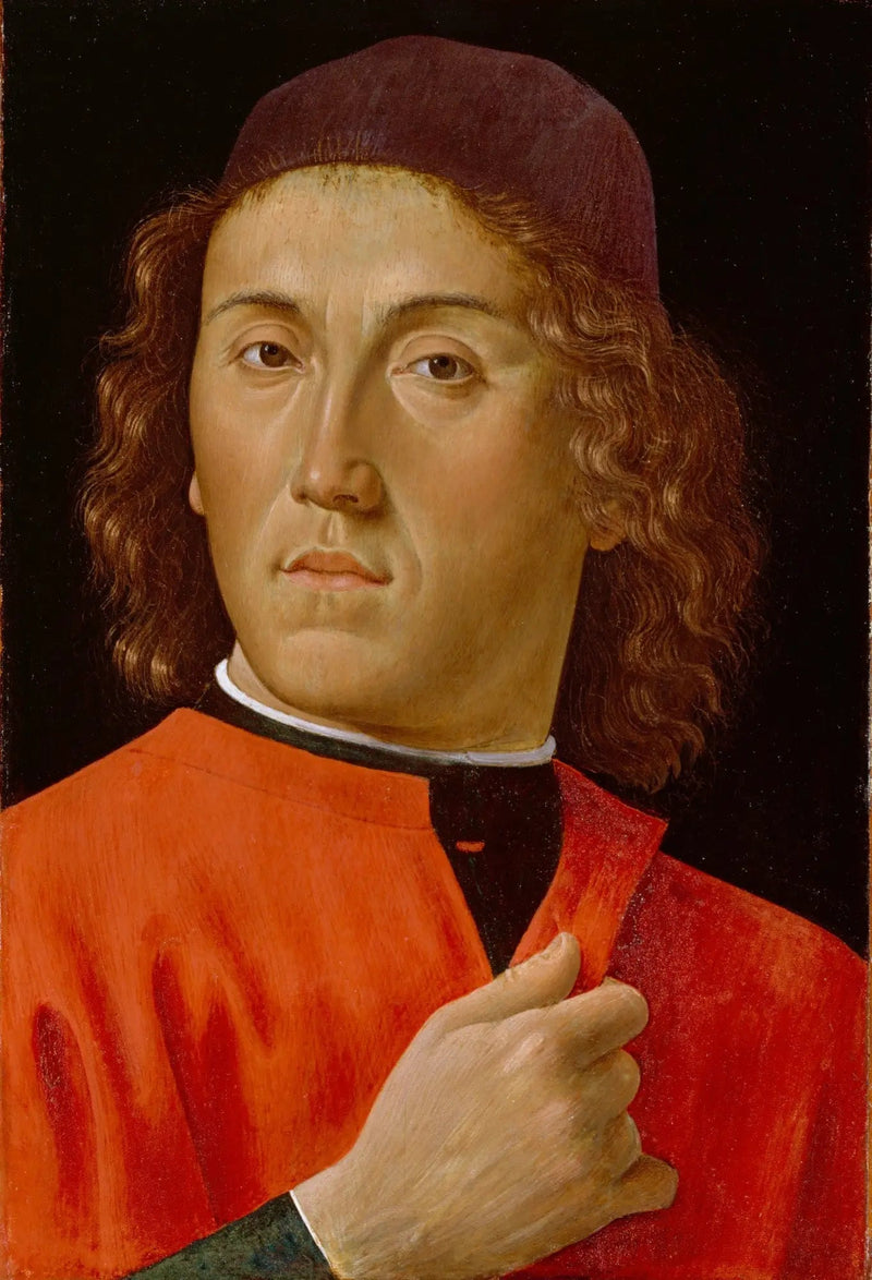 ภาพเหมือนของชายหนุ่ม - Domenico Ghirlandaio