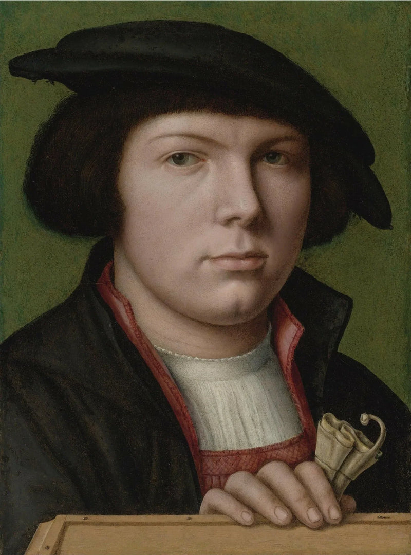 ภาพเหมือนของชายหนุ่ม - Joos van Cleve