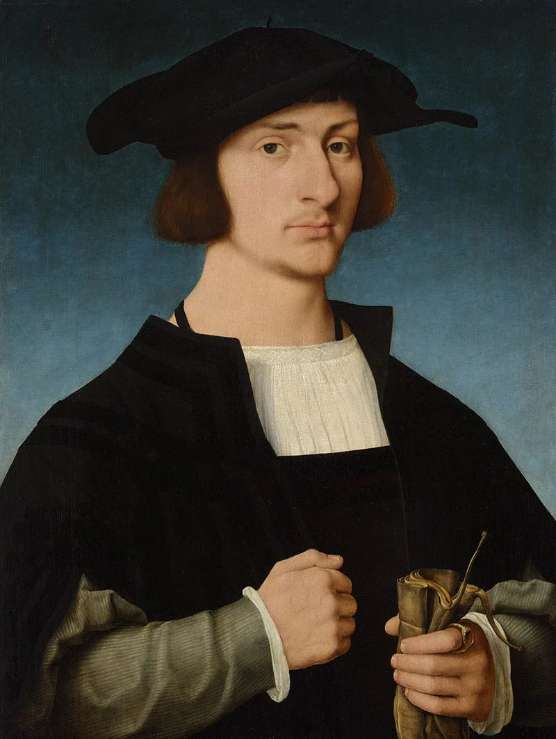 ภาพเหมือนของชายหนุ่ม - Joos van Cleve