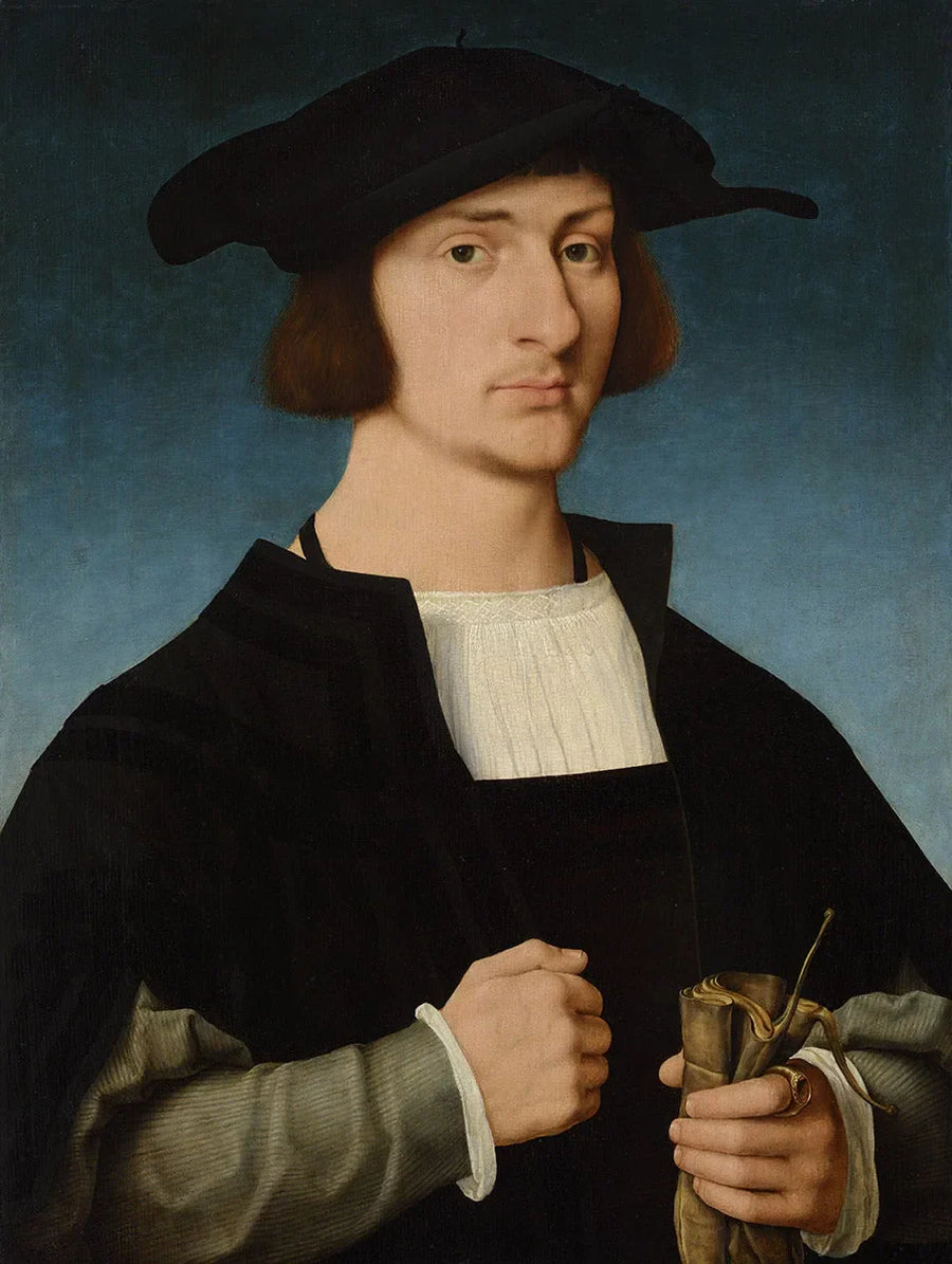 ภาพเหมือนของชายหนุ่ม - Joos van Cleve