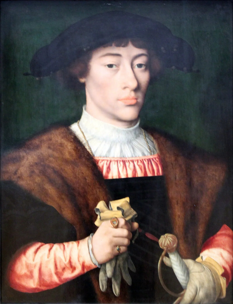 ภาพเหมือนของชายหนุ่ม - Joos van Cleve