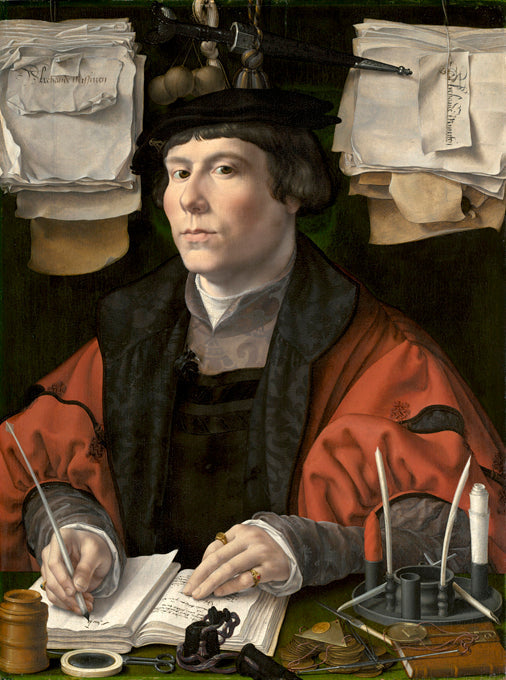 ภาพเหมือนของพ่อค้า - Jan Gossaert