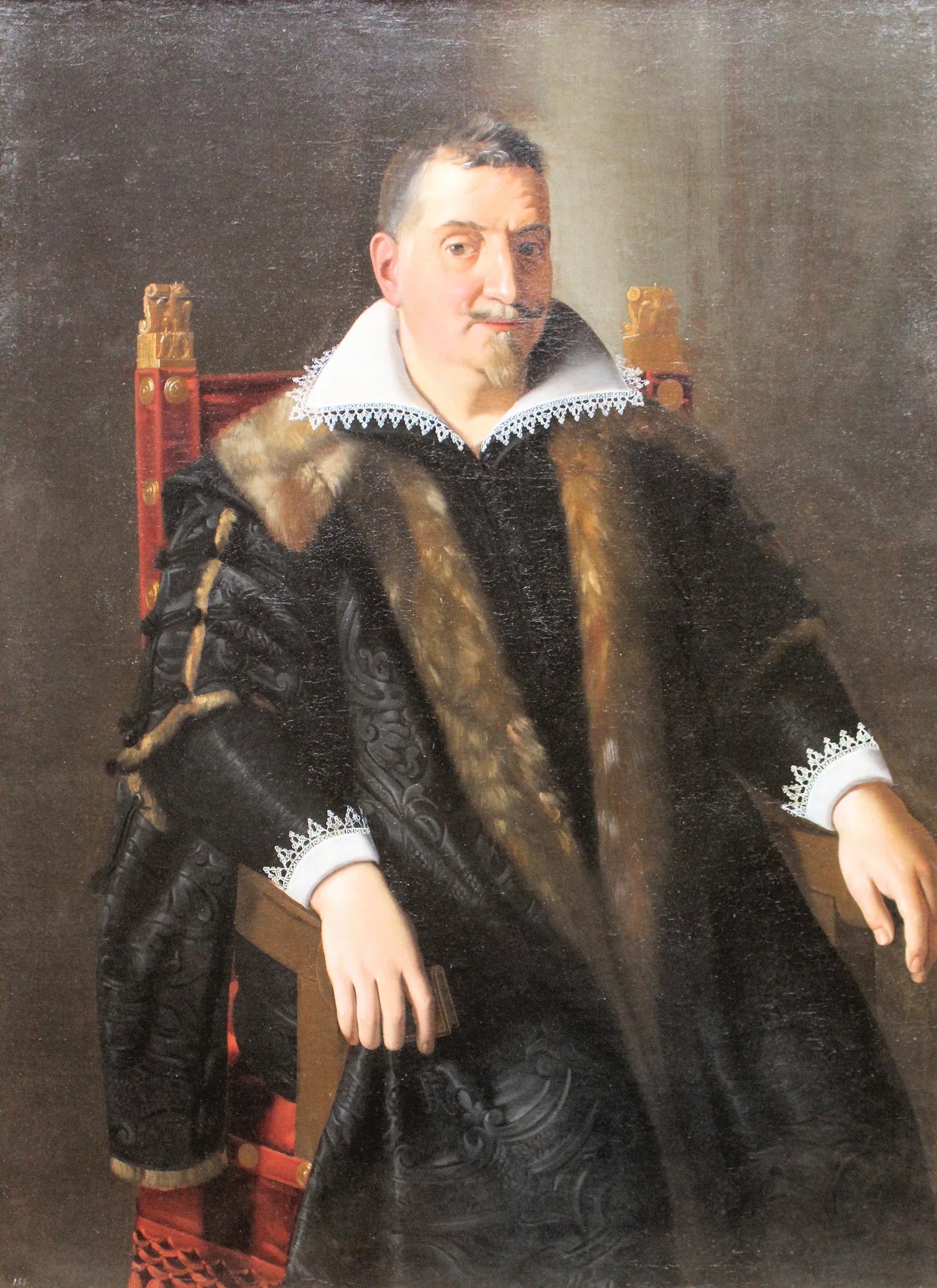 Portrait d'un membre de la famille Mattei - Pietro da Cortona image 1 copie peinte à la main à l’huile
