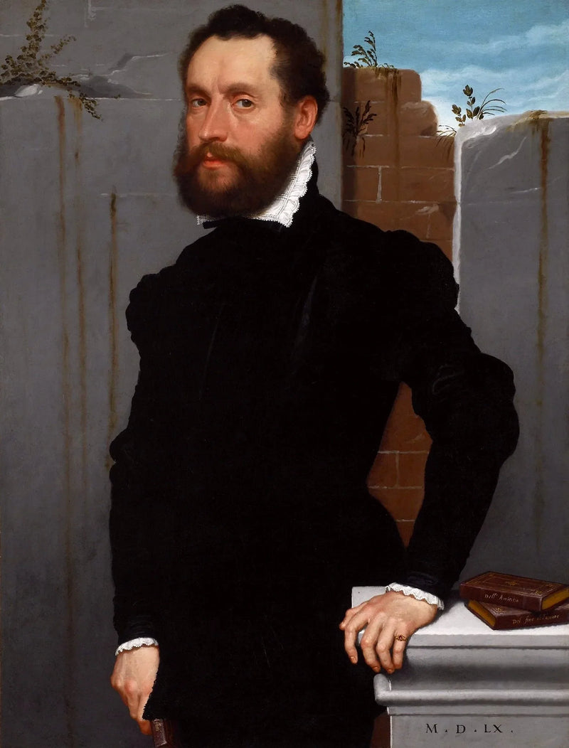 ภาพเหมือนของกวีที่ไม่รู้จัก - Giovanni Battista Moroni