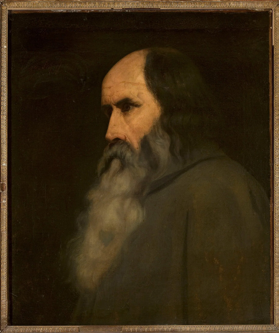 ภาพเหมือนของชายชราผู้หนึ่ง (Berthold Schwarz ?) - Ary Scheffer