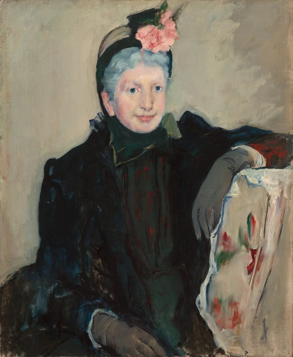 Portrait d'une dame âgée - Mary Cassatt image 1 reproduction réalisée par Alpha Reproduction