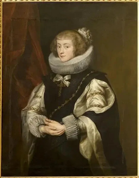 Portrait d'une dame - Antoine van Dyck image 1 reproduction artisanale de tableau