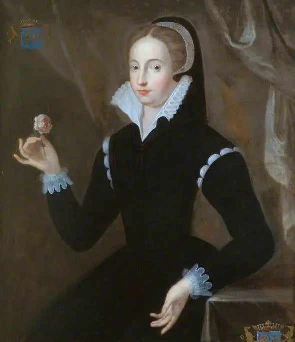 ภาพเหมือนหญิงสาวในชุดดำพร้อมทรงผมแบบ Marie Stuart - François Clouet