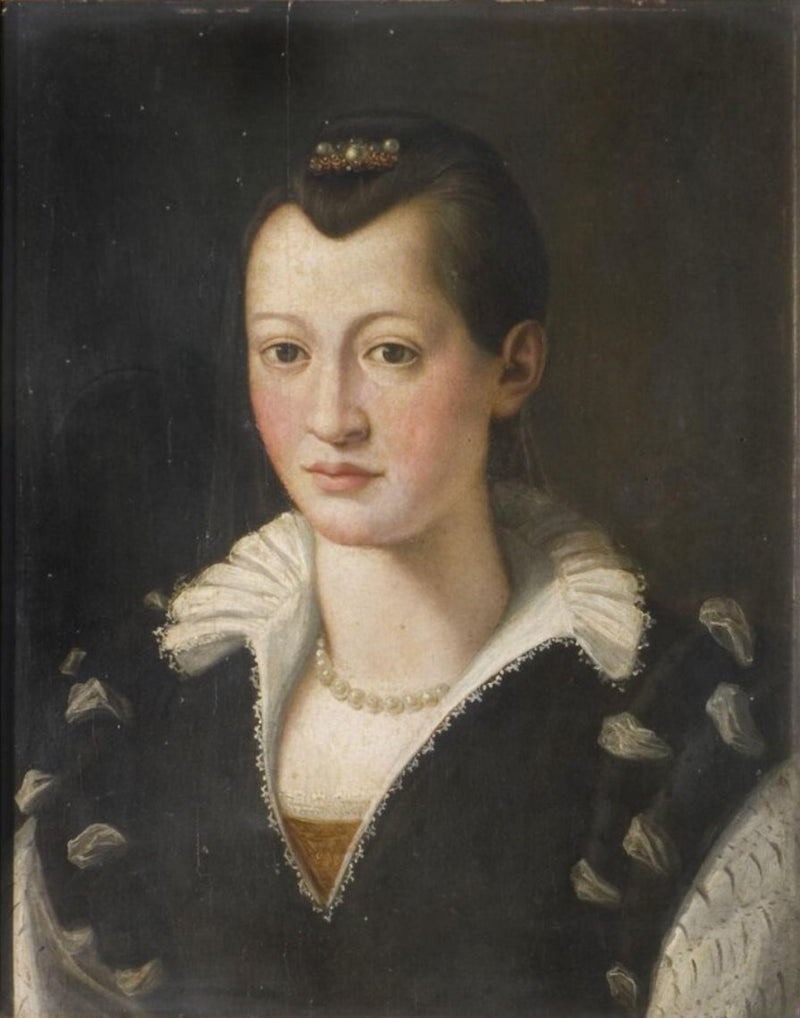ภาพเหมือนหญิงสาวในชุดดำ - Bronzino
