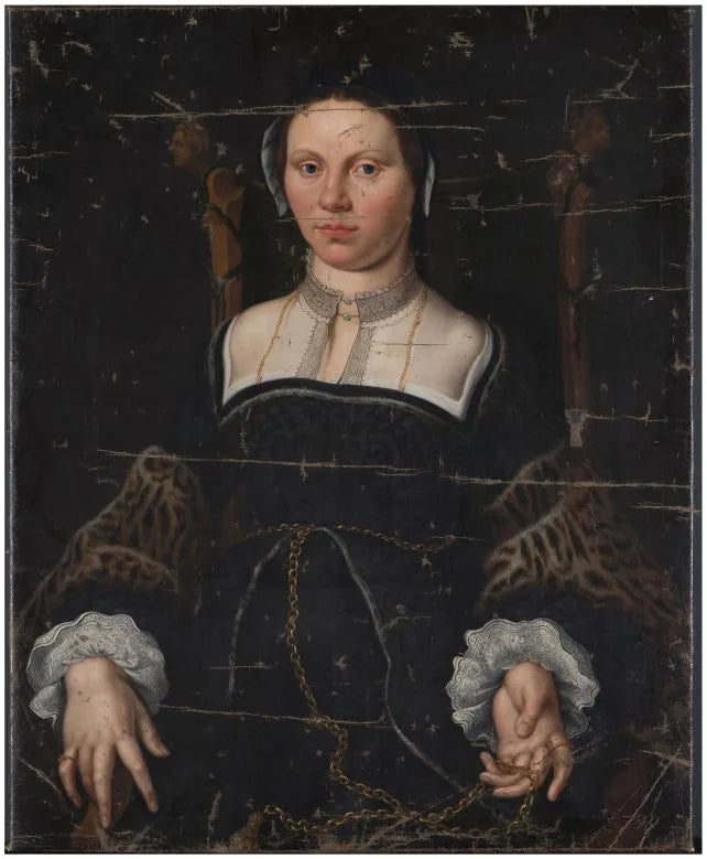 Portrait d'une dame - Maarten van Heemskerck