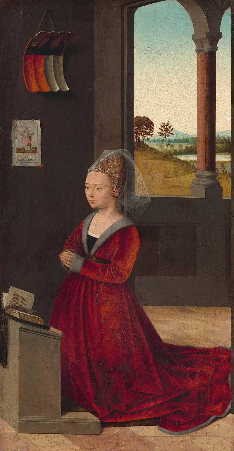 ภาพเหมือนของผู้บริจาค - Petrus Christus