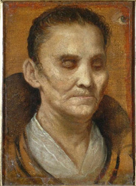 ภาพเหมือนหญิงสาวตาบอด - Annibale Carracci