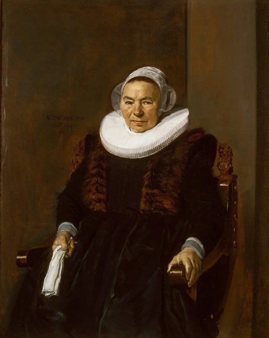 ภาพเหมือนหญิงสาวลึกลับ - Frans Hals