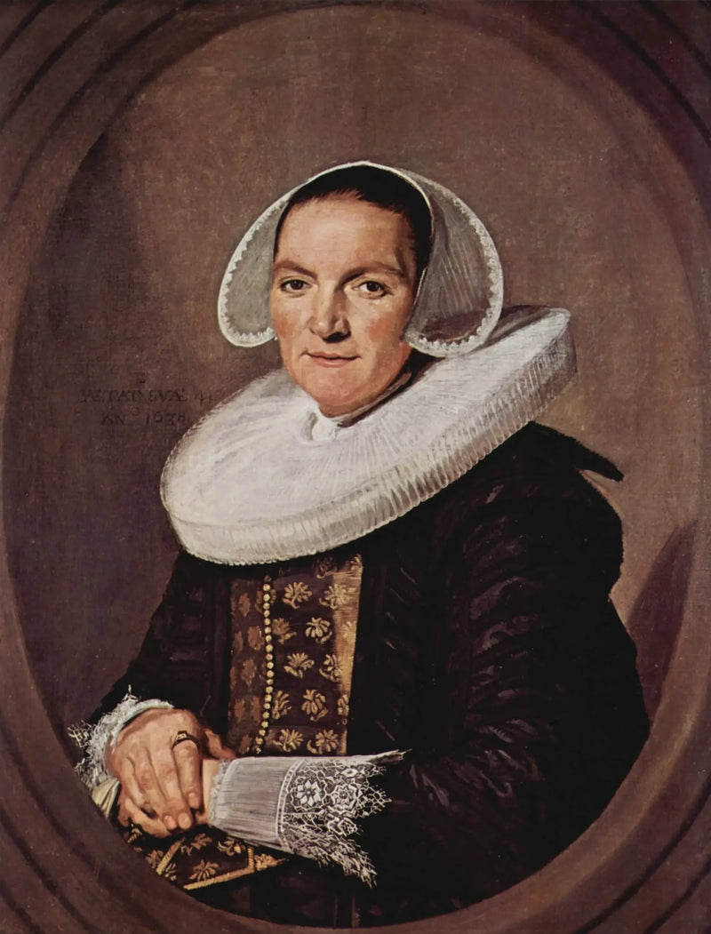 ภาพเหมือนหญิงสาวลึกลับ - Frans Hals