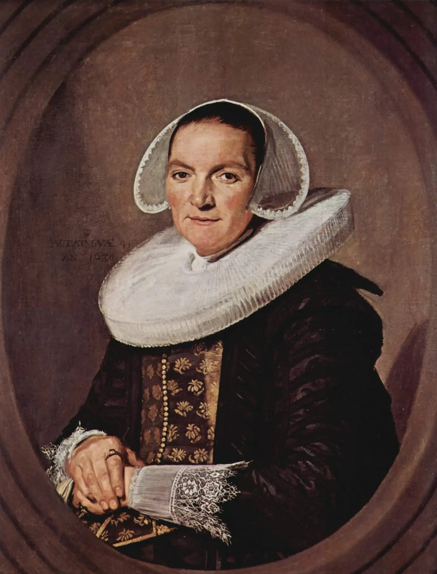 ภาพเหมือนหญิงสาวลึกลับ - Frans Hals
