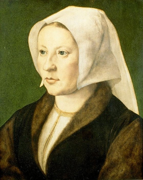 ภาพเหมือนหญิงสาว - Jan Gossaert