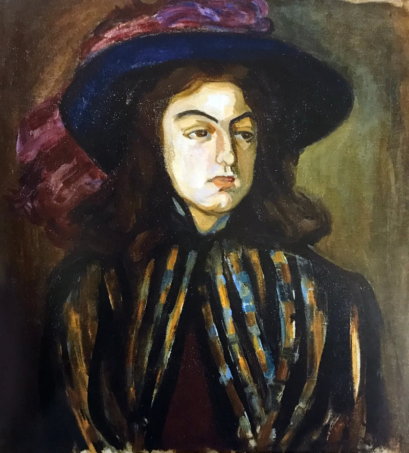 Portrait d'une femme - Olga Rozanova