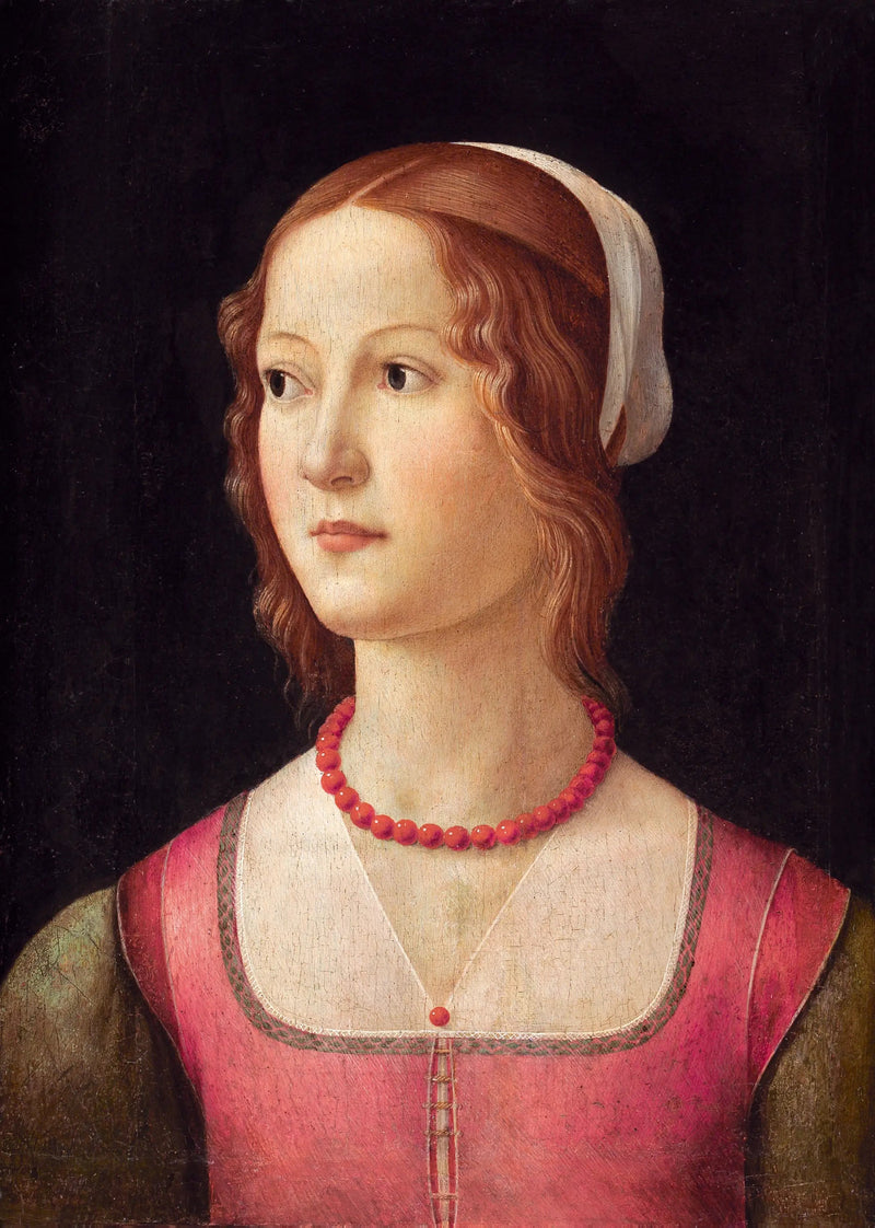 ภาพเหมือนหญิงสาวคนหนึ่ง - Domenico Ghirlandaio