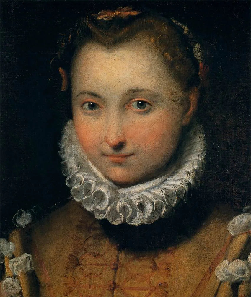 Portrait d'une jeune femme - Federico Barroci image 1 reproduction de peinture à l’huile