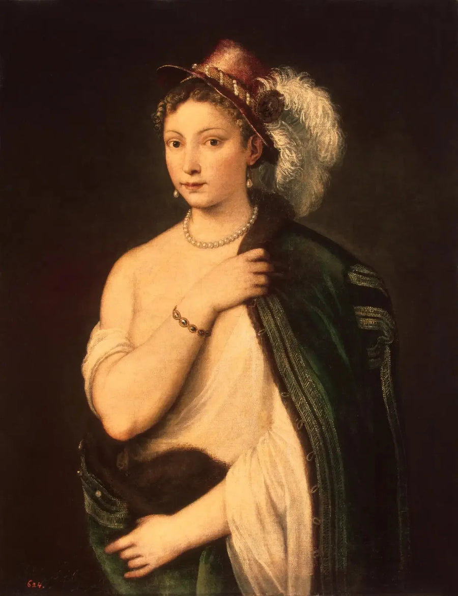 ภาพเหมือนหญิงสาว - Titian