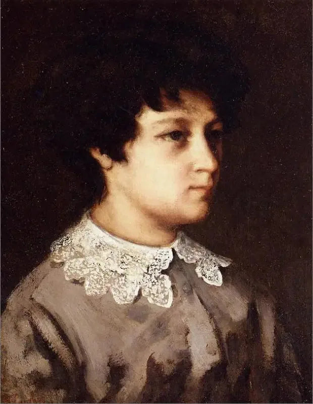 ภาพเหมือนหญิงสาวคนหนึ่งจาก Salins - Gustave Courbet