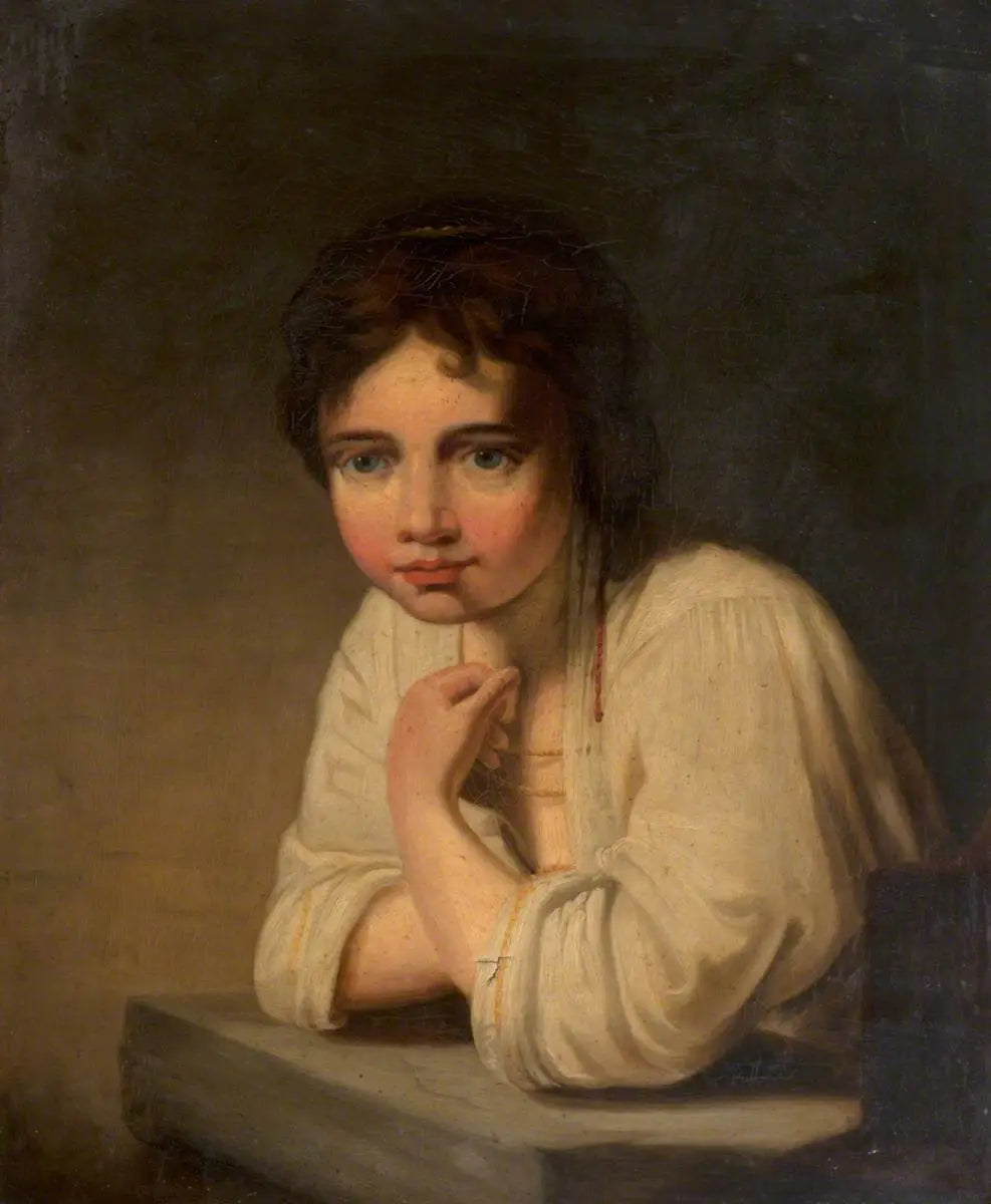 Portrait d'une jeune fille - Rembrandt image 1 reproduction d’œuvre d’art à l’huile