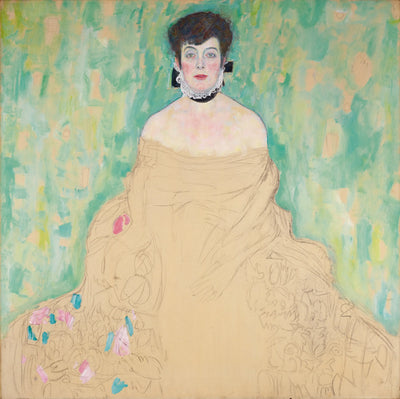 Reproduction du tableau « Portrait d'Amalie Zuckerkandl - Gustav Klimt » par Alpha Reproduction en peinture à l’huile
