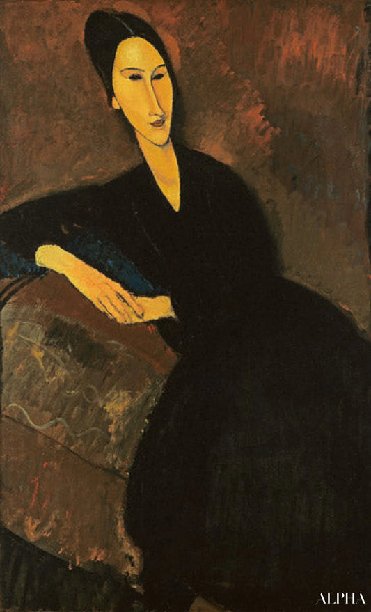 Portrait d'Anna Zborowska - Amedeo Modigliani - Reproductions de tableaux et peintures haut de gamme