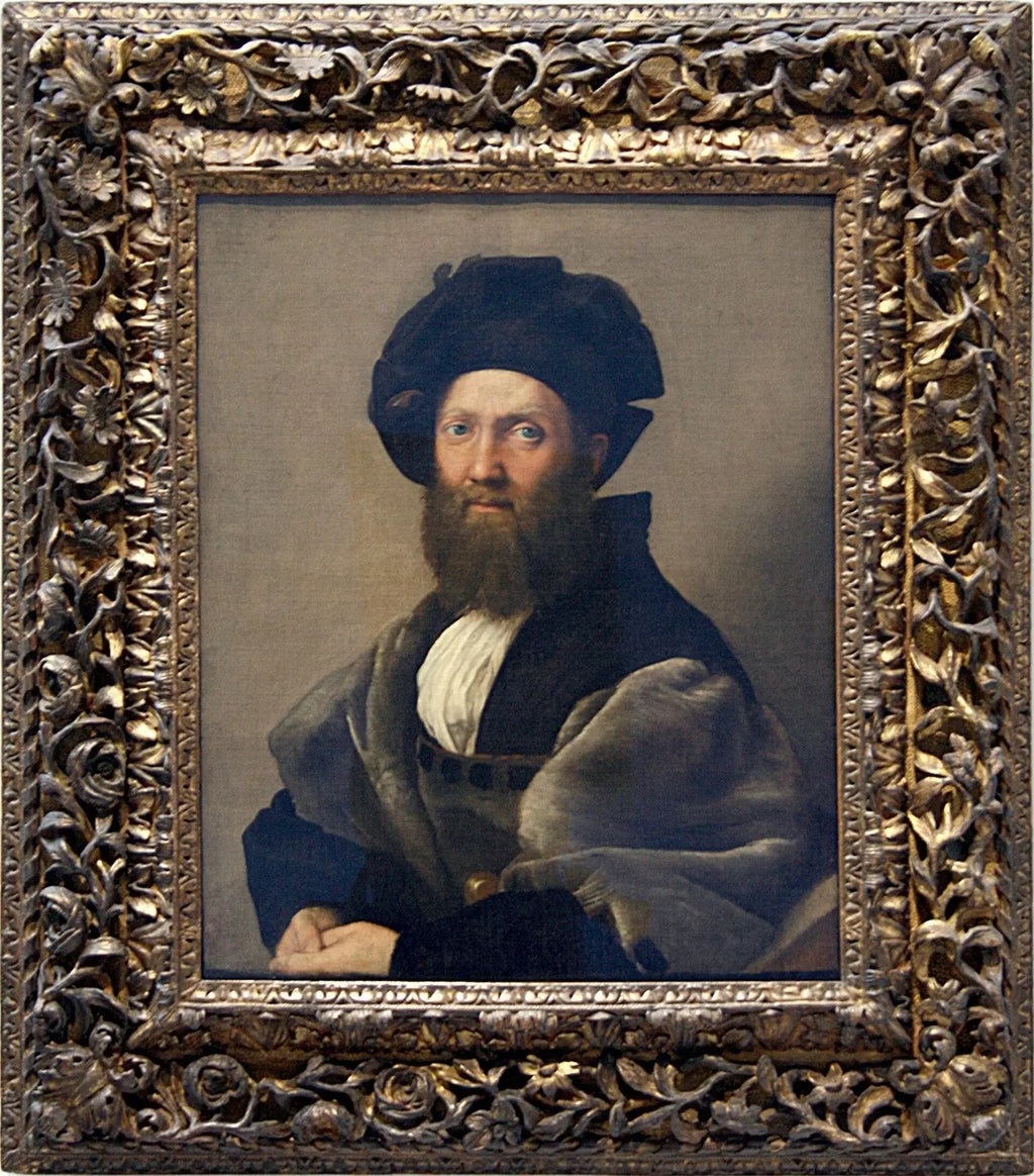 Portrait de Baldassare Castiglione - Raphaël Sanzio image 2 reproduction de peinture à l’huile