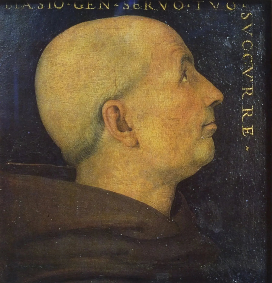 ภาพเหมือนของ Biagio Milanesi - Pietro Perugino