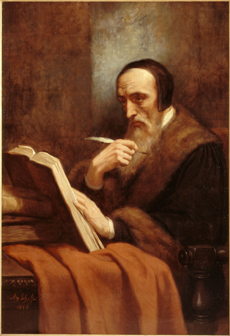 ภาพเหมือนของ Calvin - Ary Scheffer