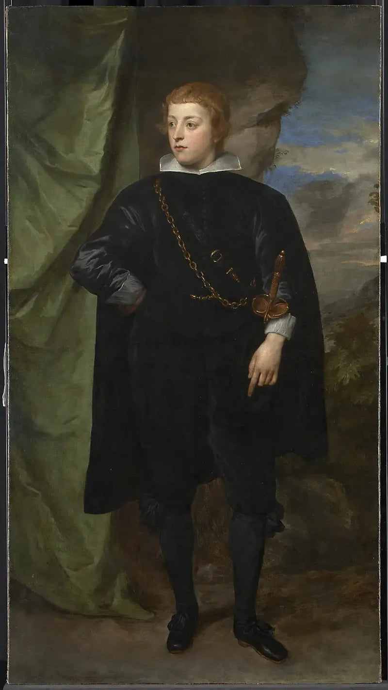 ภาพเหมือนของ Carlo Emanuele d'Este, Marquis de Borgomanero (1622-1695) - Antoine van Dyck