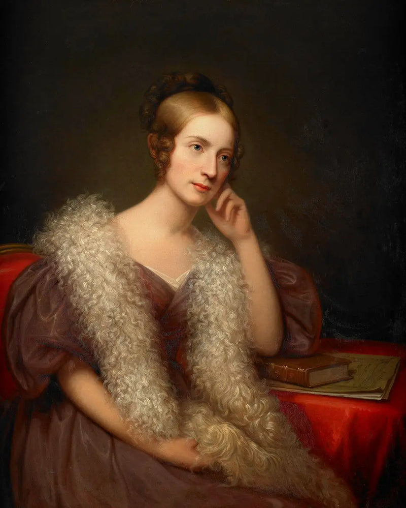 ภาพเหมือนของ Caroline Louisa Pratt Bartlett - Rembrandt Peale