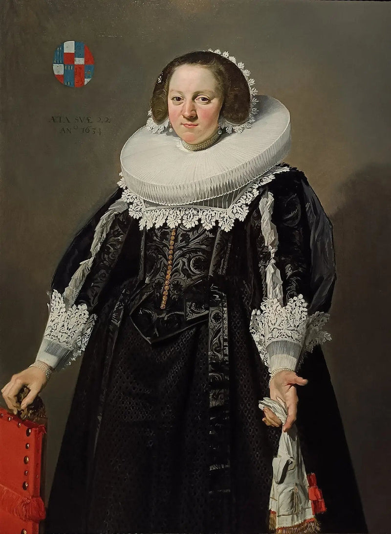 ภาพเหมือนของ Catharina Brugman - Frans Hals