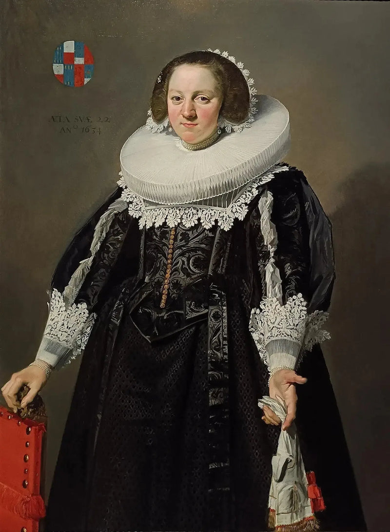 ภาพเหมือนของ Catharina Brugman - Frans Hals
