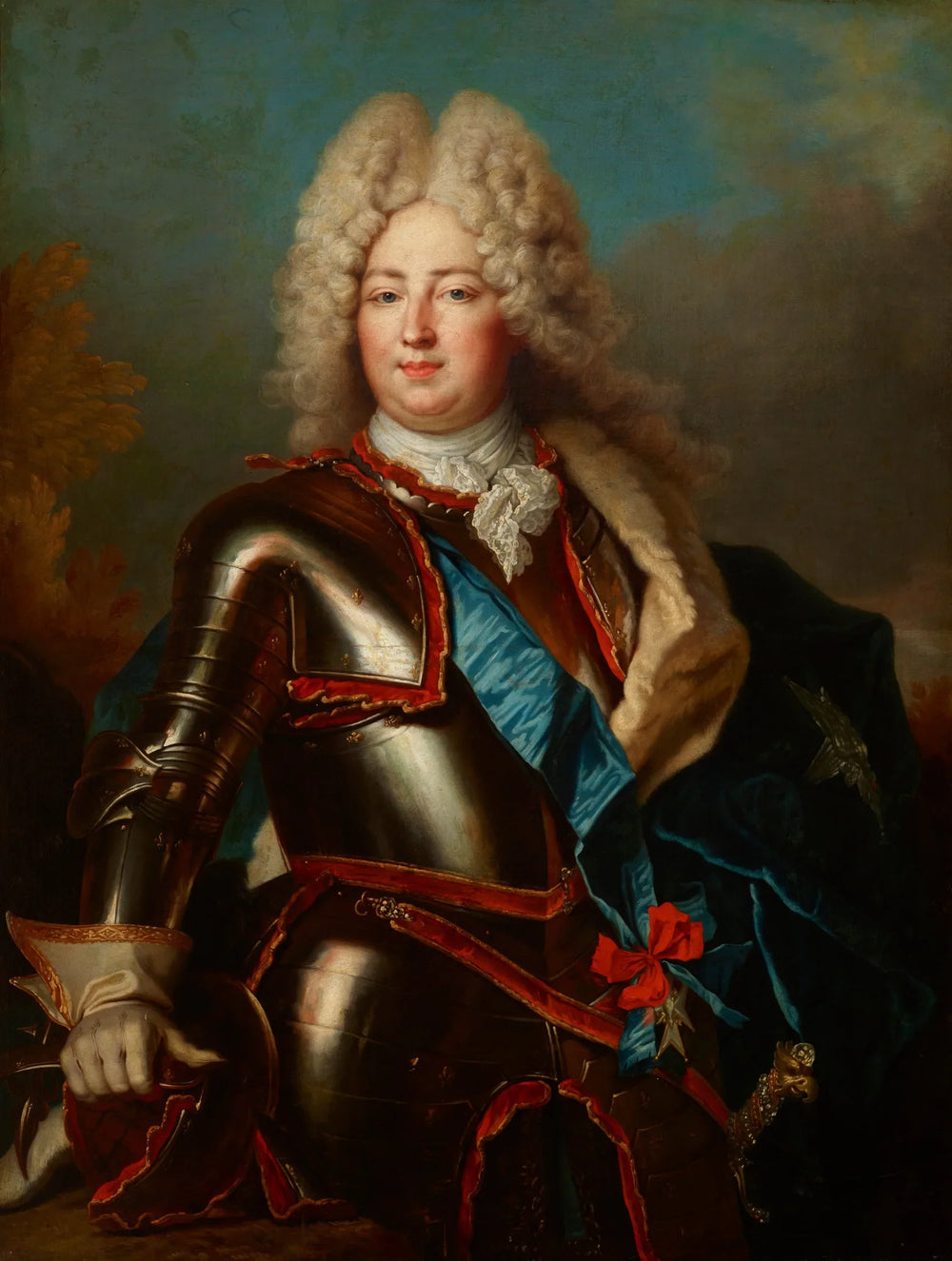 Portrait de Charles de France (1686-1714) - Nicolas de Largillière image 1 copie de tableau peinte à la main