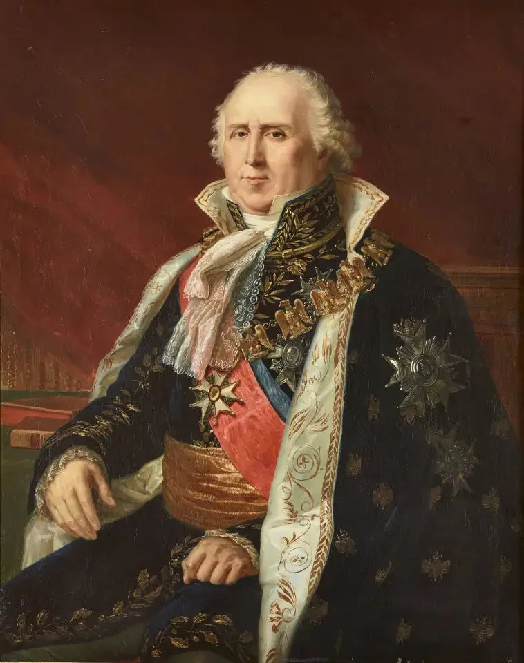 Portrait de Charles-François Lebrun, duc de Plaisance (1739-1824), archi-trésorier de l'Empire - François Gérard image 1 reproduction d’œuvre d’art à l’huile