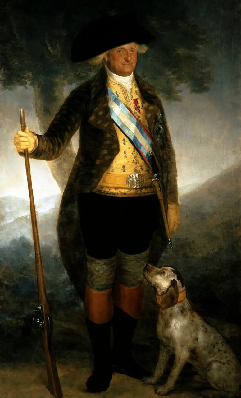 Portrait de Charles IV, roi d'Espagne - Francisco de Goya image 1 copie peinte à la main à l’huile