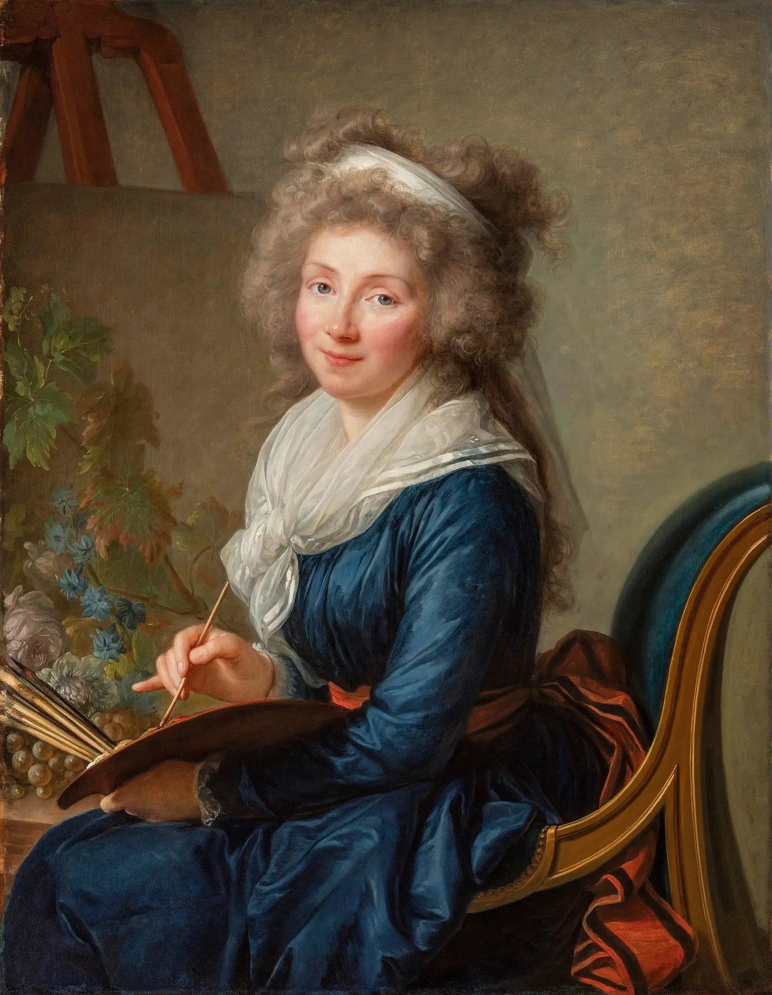 Portrait de Charlotte Eustache Sophie de Fuligny Damas marquise de Grollier - Élisabeth Vigée Le Brun - Alpha