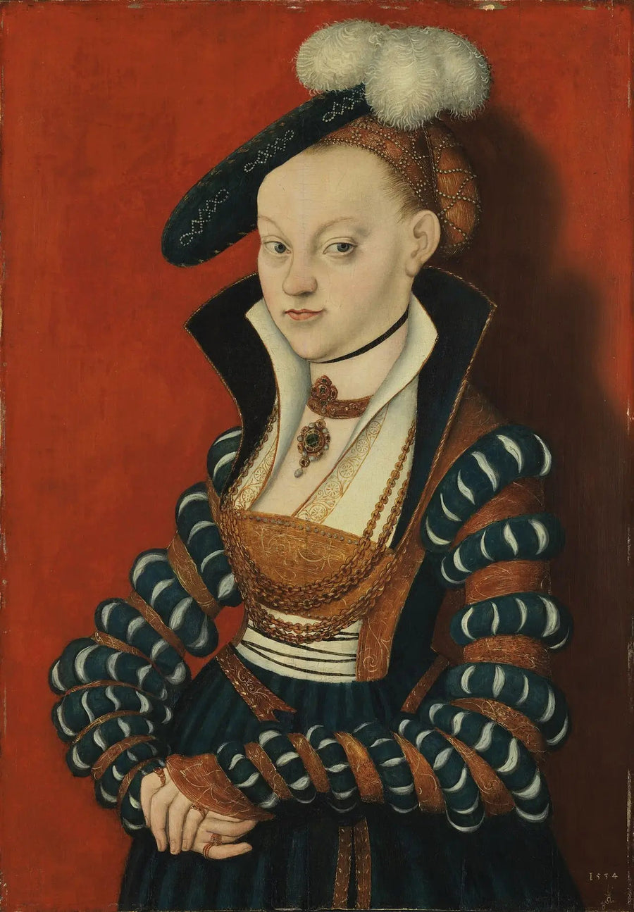 ภาพเหมือนของคริสเทียน von Eulenau - ลูคัส ครานัช จูเนียร์