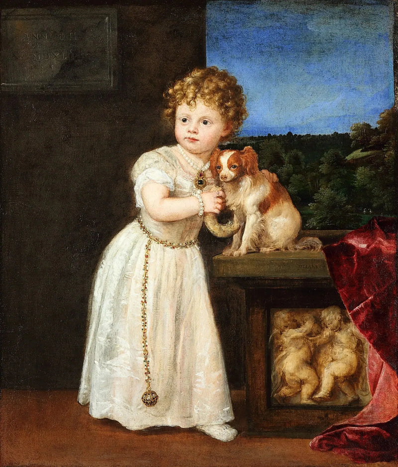 ภาพเหมือนของ Clarissa Strozzi - Titian