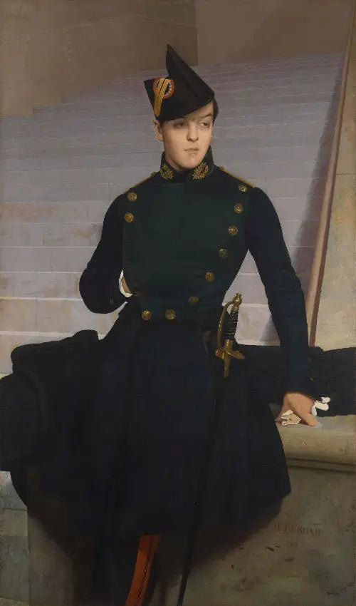 ภาพเหมือนของ Claude-Armand Gérôme, น้องชายของศิลปิน - Jean-Léon Gérôme
