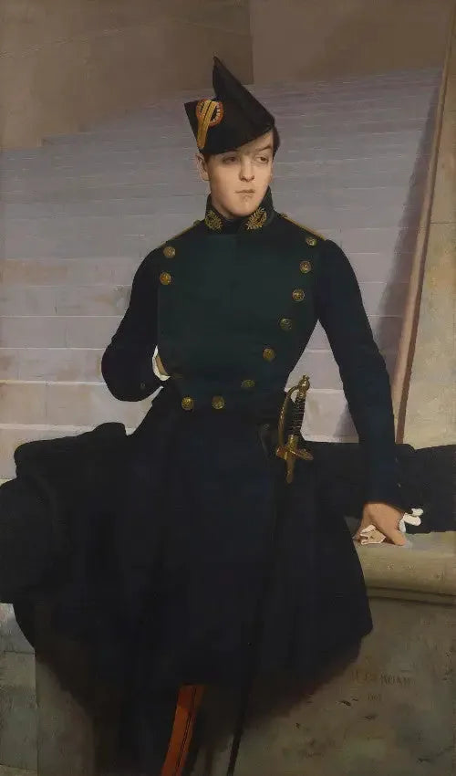 ภาพเหมือนของ Claude-Armand Gérôme, น้องชายของศิลปิน - Jean-Léon Gérôme