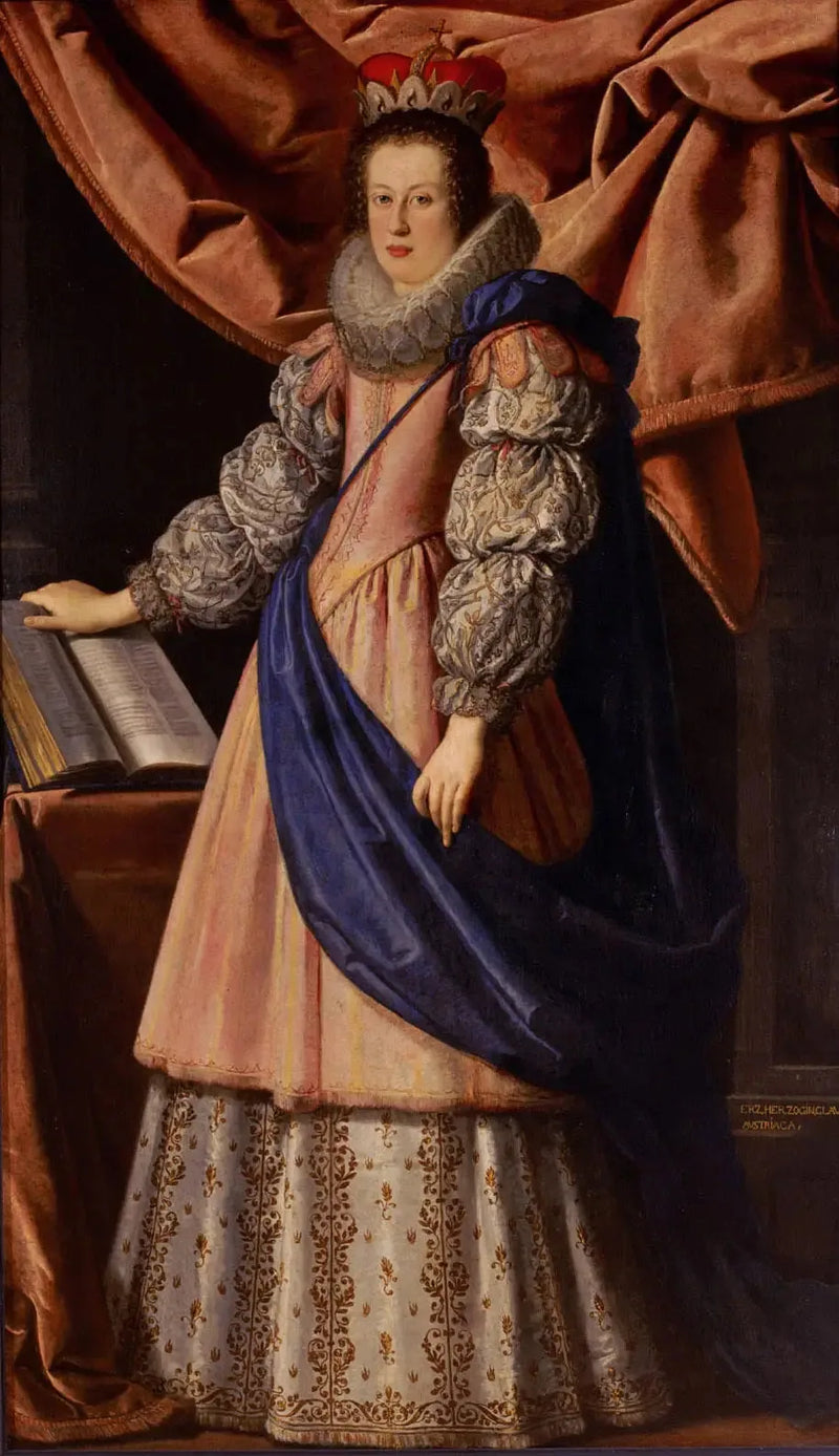 ภาพเหมือนของ Claudia de' Médicis - Lorenzo Lippi